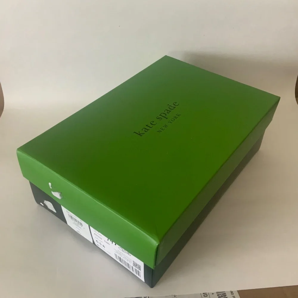 Kate Spade Womens Cove Metallic Gold Snake Leather Flat Ankle strap Sandals 6.5 - Picture 9 of 14